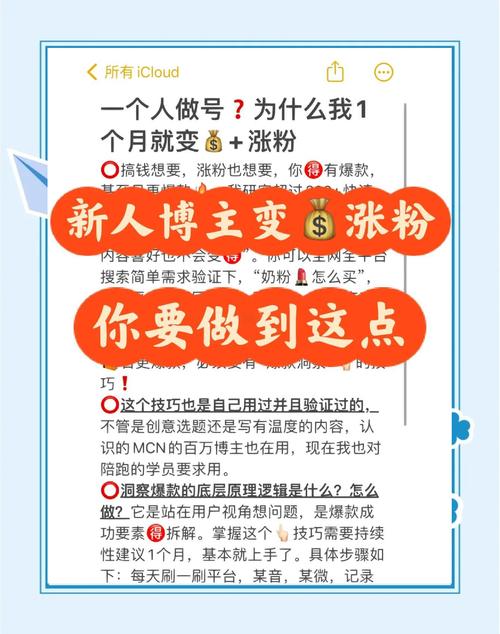 **标题:揭秘小红书涨粉秘诀:打造爆款笔记,轻松吸引粉丝关注!**